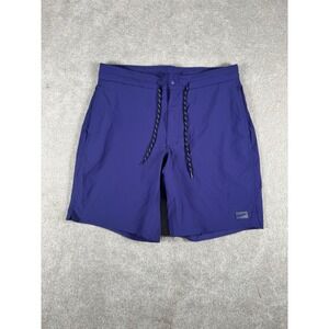 Duluth Trading Shorts 34 Cannonball‎ Hybrid with Liner Purple Activewear Sport